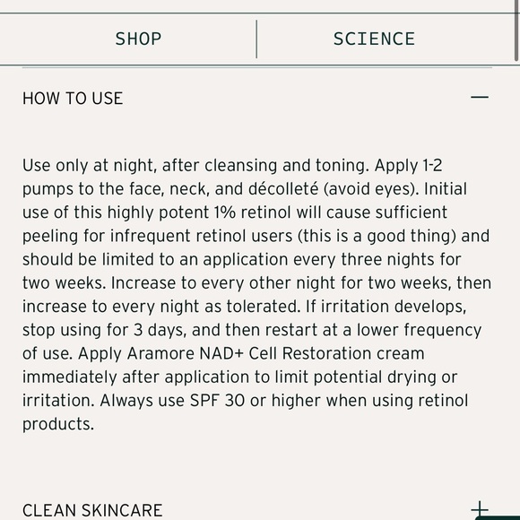 ****New****Aramore Retinol Peptide Booster PM - Picture 5 of 12